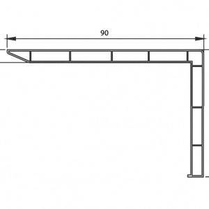 SL 213 - 60x90 PVC Pervaz Profili Küçük Görsel