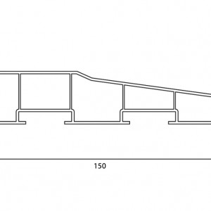 SL 241 - 150mm PVC Denizlik Profili Küçük Görsel
